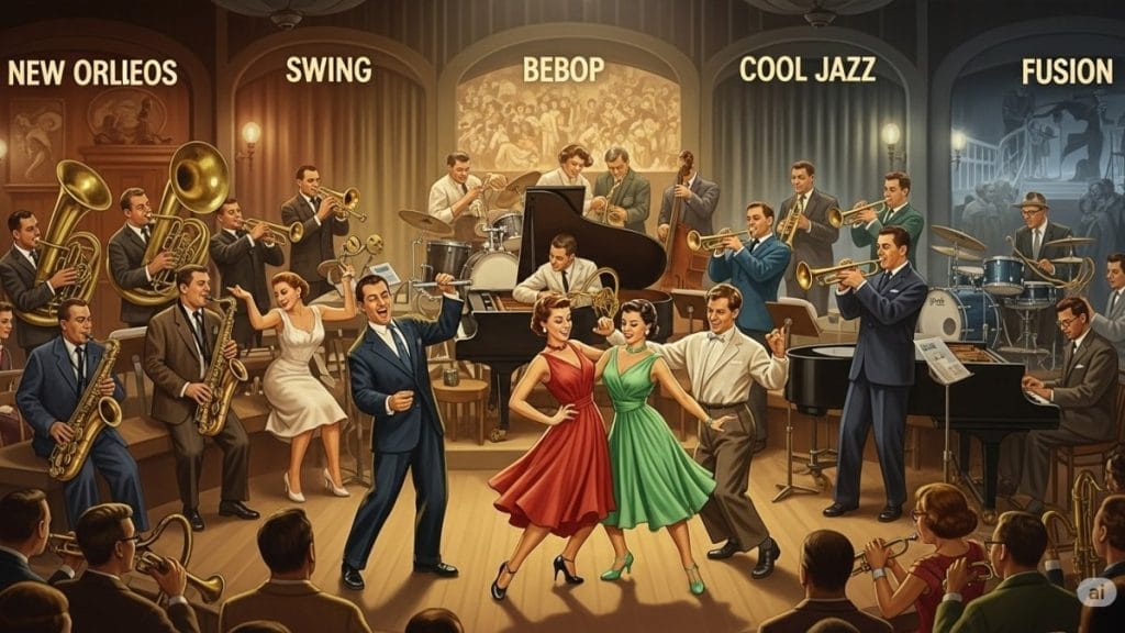 ジャズの変遷がわかる歴史年表