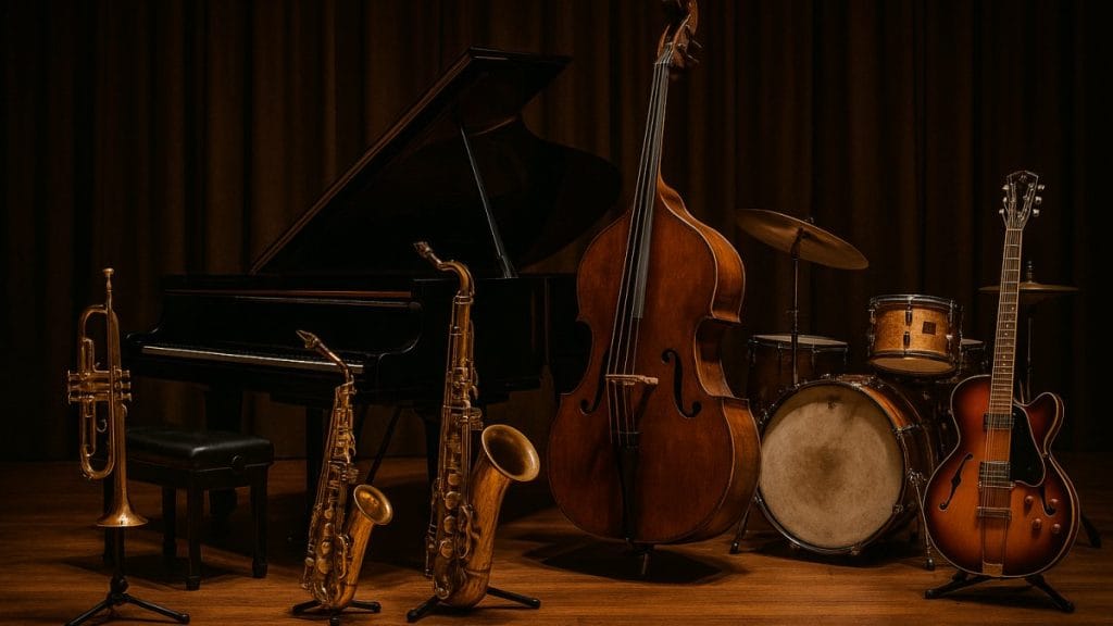 ジャズの楽器構成の基本！編成と各楽器の役割