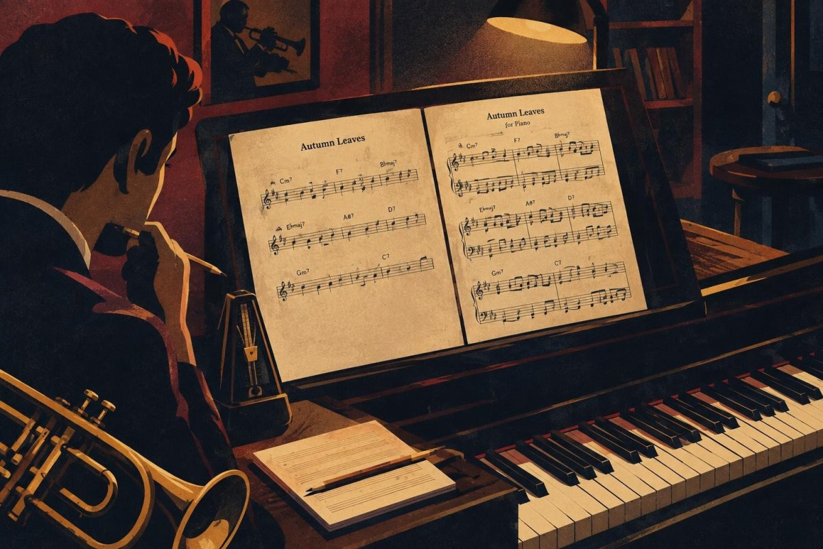 ジャズ・スタンダードの楽譜ガイド|リードシート・曲集・楽器別の選び方