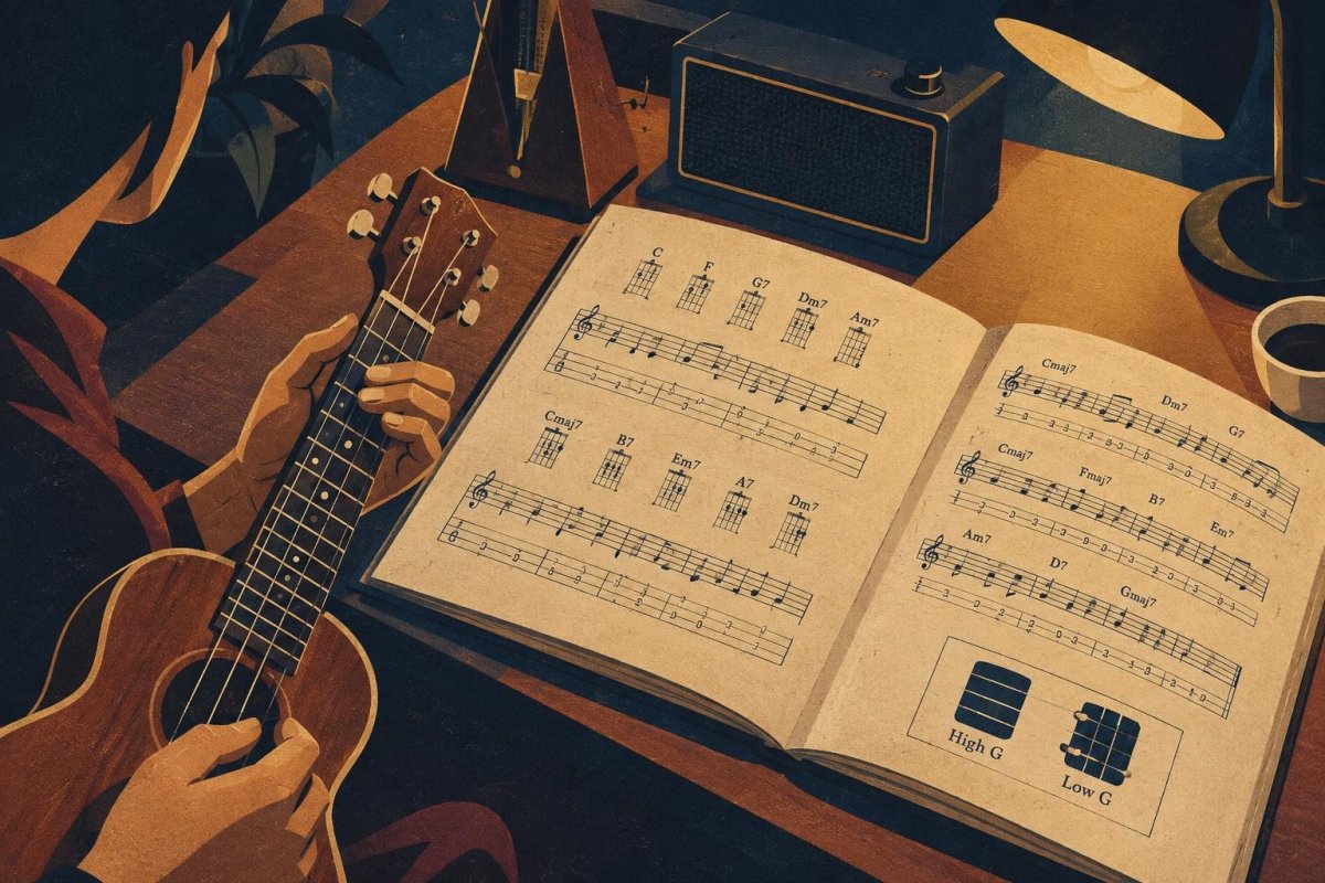 ウクレレジャズ本の選び方｜コード・伴奏・スタンダード曲集を比較