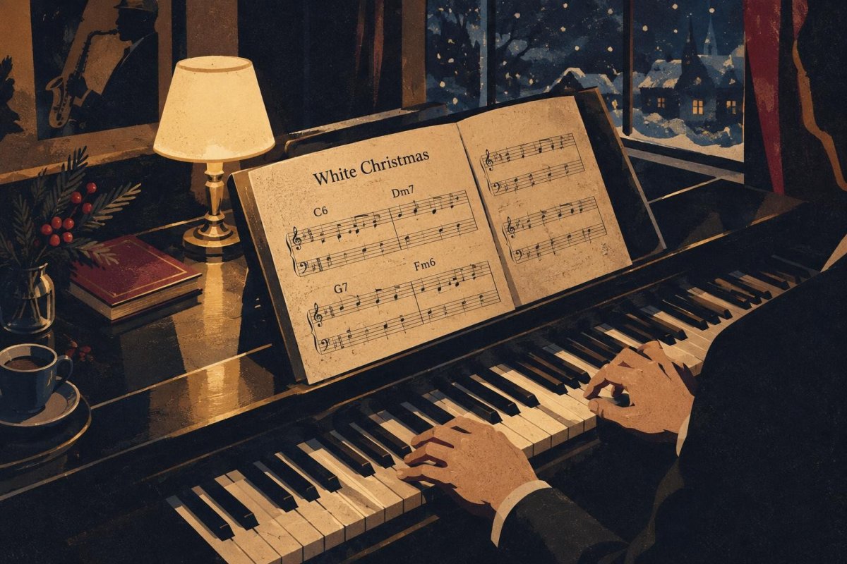 「White Christmas」をジャズコードで弾く｜進行とアレンジの基本